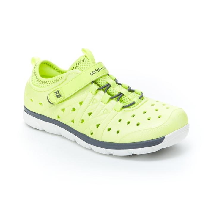 Stride Rite Made 2 Play Phibian Boys' Water Shoes, Size: 10 T, Brt Green
