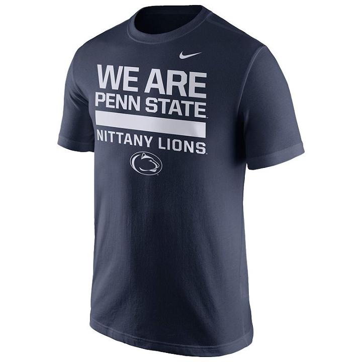 Men's Nike Penn State Nittany Lions Local Verbiage Tee, Size: Small, Blue (navy)