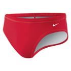 Men's Nike Core Solid Swim Briefs, Size: 36, Med Red