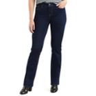 Women's Levi's Curvy Mid-rise Bootcut Jeans, Size: 32(us 14)m, Dark Blue