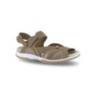 Easy Street Sport Santana Women's Sandals, Size: 6 Wide, Beig/green (beig/khaki)