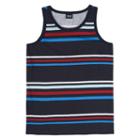 Boys 8-20 French Toast Striped Tank, Boy's, Size: Large, Blue (navy)