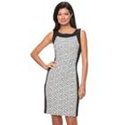 Women's Dana Buchman Textured Sheath Dress, Size: 14, Black