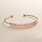 Lc Lauren Conrad Runway Collection Branch Cuff Bracelet, Women's, Light Pink