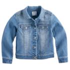 Girls 4-12 Sonoma Goods For Life&trade; Denim Jacket, Size: 6, Med Blue