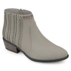 Journee Collection Noni Women's Ankle Boots, Size: Medium (6.5), Grey