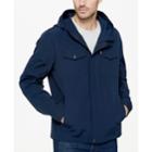 Men's Levi's&reg; Arctic Cloth Hooded Rain Jacket, Size: Xl, Blue (navy)