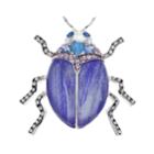 Dana Buchman Beetle Bug Pin, Women's, Purple