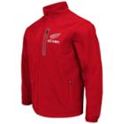 Men's Detroit Red Wings Softshell Jacket, Size: Xxl, Black