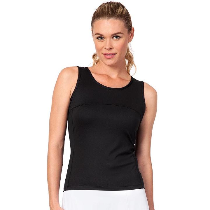 Women's Tail Pro Tennis Tank, Size: Xl, Black