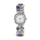 Women's Simulated Gemstone Stretch Watch, Size: 2xl, Multicolor