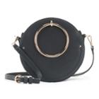 Lc Lauren Conrad Aster O-ring Circle Crossbody Bag, Women's, Black