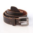 Levi's Riveted Leather Belt, Men's, Size: Small, Brown