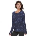 Juniors' So&reg; Perfectly Soft Cross Back Sweatshirt, Teens, Size: Xl, Light Blue