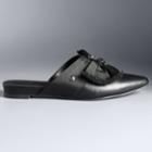 Simply Vera Vera Wang Happiness Women's Slip-on Sandals, Size: 10, Black
