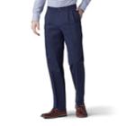 Men's Lee Total Freedom Relaxed-fit Comfort Stretch Pants, Size: 42x34, Blue (navy)