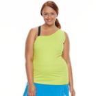 Plus Size Soybu Fin Yoga Tank, Women's, Size: 1xl, Brt Green