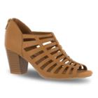 Easy Street Pilot Women's High Heel Sandals, Size: Medium (8.5), Dark Brown