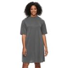 Plus Size Apt. 9&reg; Mockneck A-line Dress, Women's, Size: 3xl, Dark Grey