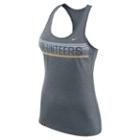 Women's Nike Tennessee Volunteers Dri-fit Touch Tank Top, Size: Xl, Black