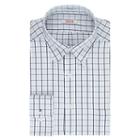 Men's Izod Solid Twill Regular-fit Button-down Collar Dress Shirt, Size: 17.5-32/33, Blue Other