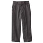 Boys 4-7x Chaps Gabardine School Uniform Dress Pants, Boy's, Size: 6, Grey