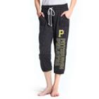 Women's Concepts Sport Pittsburgh Pirates Ringer Capri Pants, Size: Medium, Black