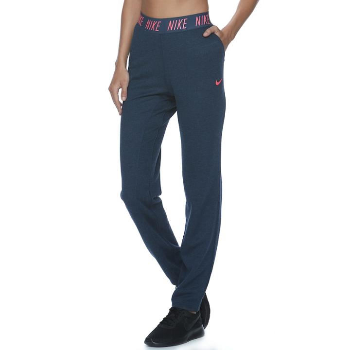 Women's Nike Dry Training Tapered Pants, Size: Xl, Blue Other