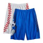 Boys 4-16 Up-late Sports 2-pack Sleep Shorts, Size: 10-12, Multicolor