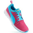 Puma Carson Runner Marble Jr. Grade School Girls' Running Shoes, Girl's, Size: 5, Pink Other