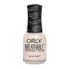 Orly Breathable Treatment & Color Nail Polish - Barely There, White