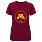 Girls 7-16 Minnesota Golden Gophers Team Medallion Tee, Girl's, Size: L(14), Red