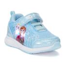 Disney's Frozen Anna & Elsa Toddler Girls' Light Up Sneakers, Size: 9 T, Med Blue