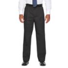 Men's Croft & Barrow&reg; Classic-fit Easy-care Stretch Pleated Khaki Pants, Size: 36x32, Black