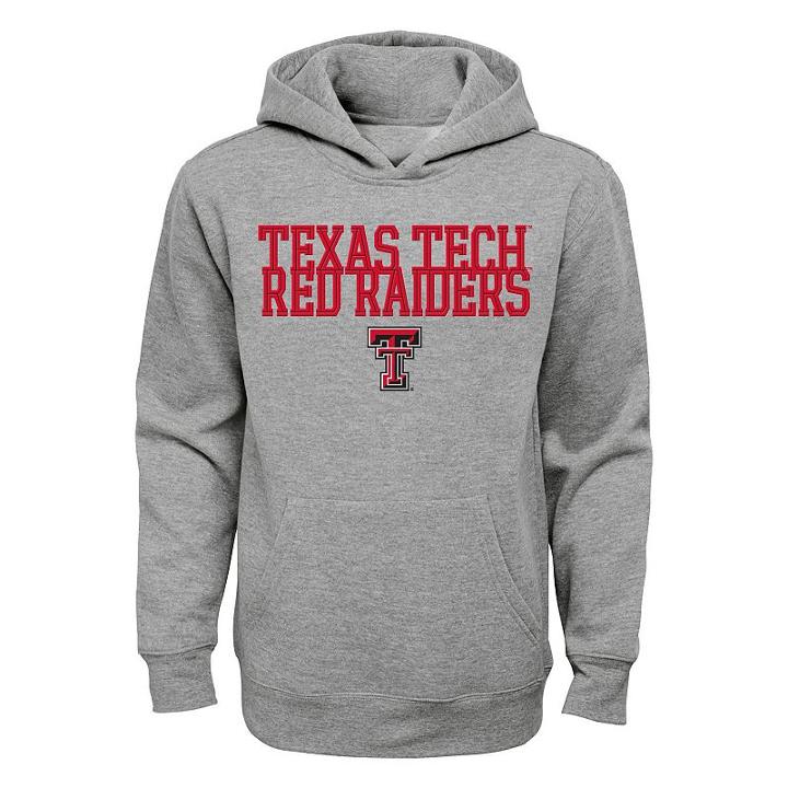 Boys 8-20 Texas Tech Red Raiders Overlap Fleece Hoodie, Boy's, Size: M(10-12)