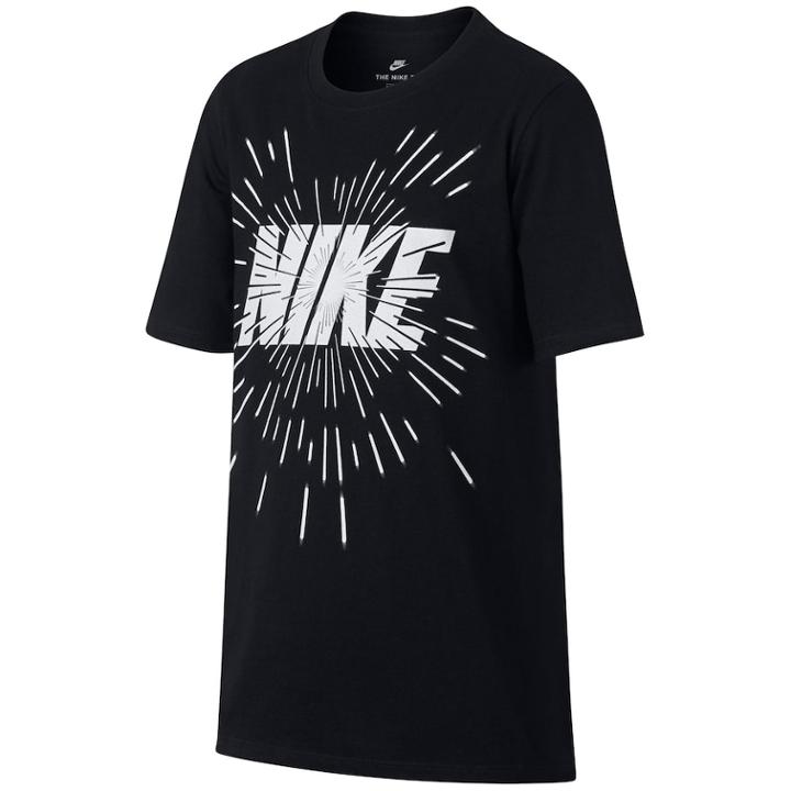 Boys 8-20 Nike Space-block Tee, Size: Large, Grey (charcoal)