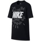Boys 8-20 Nike Space-block Tee, Size: Large, Grey (charcoal)