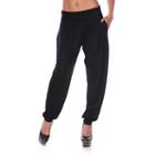 White Mark Soft Jogger Pants - Women's, Size: Small, Black