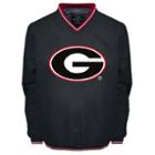 Men's Franchise Club Georgia Bulldogs Elite Windshell Jacket, Size: Small, Black