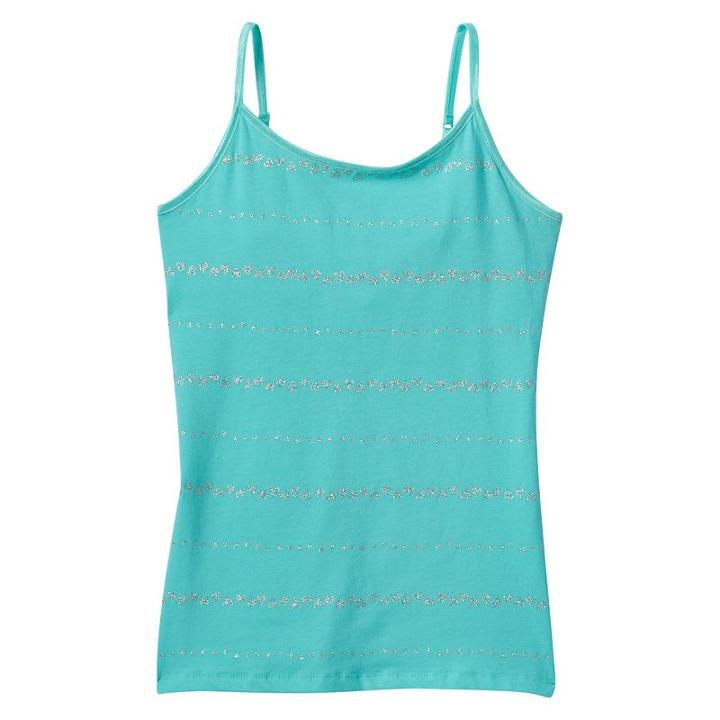 Girls 7-16 & Plus Size So&reg; Strappy Tank Top, Girl's, Size: 20 1/2, Turquoise/blue (turq/aqua)