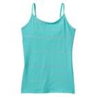 Girls 7-16 & Plus Size So&reg; Strappy Tank Top, Girl's, Size: 20 1/2, Turquoise/blue (turq/aqua)