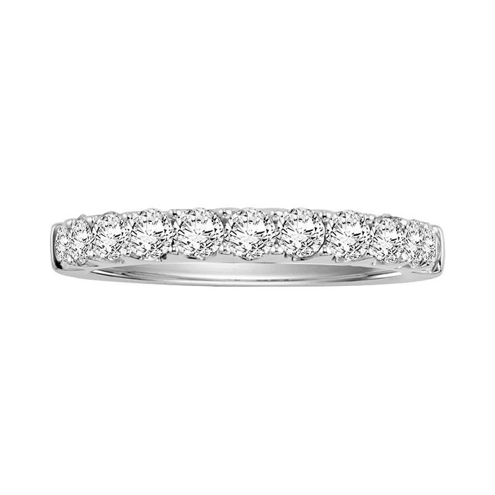 Cherish Always 14k White Gold 1-ct. T.w. Certified Diamond Wedding Ring, Women's, Size: 7