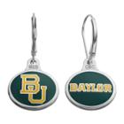 Fiora Baylor Bears Sterling Silver Team Logo Drop Earrings, Girl's, Multicolor