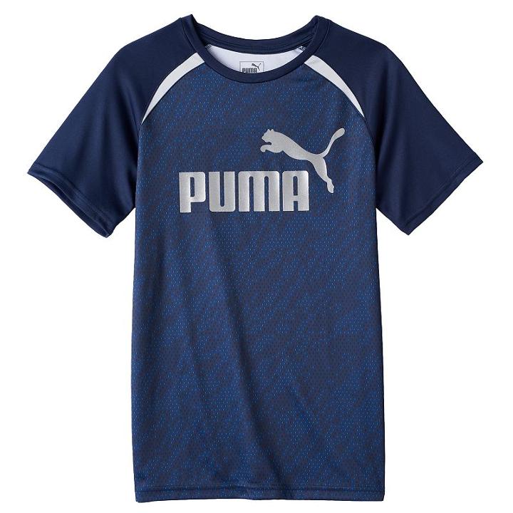 Boys 8-20 Puma Pieced Tee, Boy's, Size: Large, Blue Other