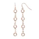 Lc Lauren Conrad Nickel Free Linear Drop Earrings, Women's, Pink