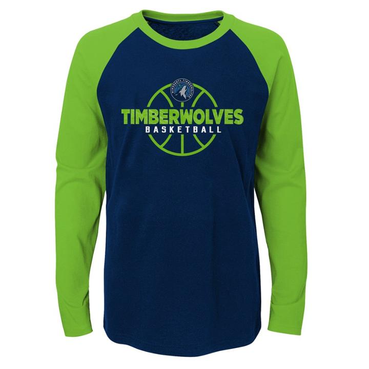 Boys 4-18 Minnesota Timberwolves Destroyer Tee, Size: 12-14, Blue (navy)