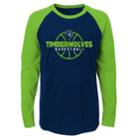 Boys 4-18 Minnesota Timberwolves Destroyer Tee, Size: 12-14, Blue (navy)
