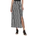 Women's Apt. 9&reg; Tummy Control Maxi Skirt, Size: Xs, Black