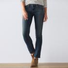 Women's Sonoma Goods For Life&trade; Slim Fit Straight-leg Jeans, Size: 4 - Regular, Blue
