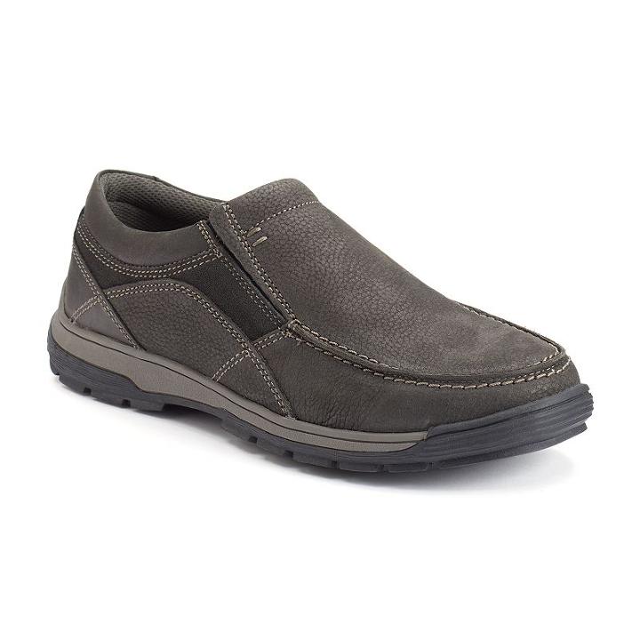 Nunn Bush Lasalle Men's Slip-on Shoes, Size: Medium (8.5), Grey (charcoal)